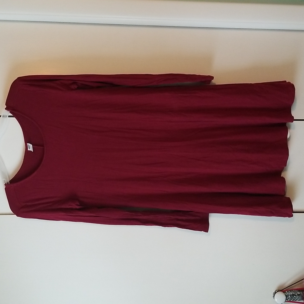 3/$20 🎉 Red Old Navy long sleeve tshirt dress